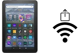 Generar QR con la clave Wifi en un Amazon Fire HD 8 Plus (2022)