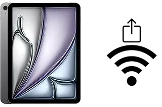 Cómo compartir la contraseña Wifi desde un Apple iPad Air 11 (2025) sin escribirla