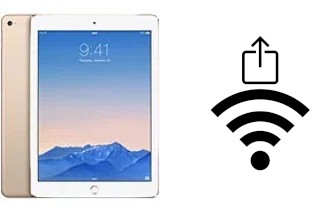 Cómo compartir la contraseña Wifi desde un Apple iPad Air 2 sin escribirla