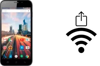 Generar QR con la clave Wifi en un Archos 55 Helium