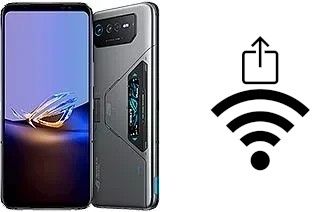 Generar QR con la clave Wifi en un Asus ROG Phone 6D Ultimate