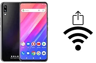 Generar QR con la clave Wifi en un BLU Bold N1
