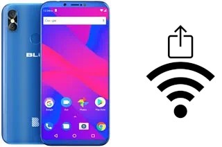 Generar QR con la clave Wifi en un BLU Studio Mega (2018)