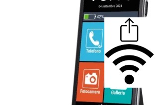 Generar QR con la clave Wifi en un Brondi AMICO VERO 4G