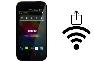 Generar QR con la clave Wifi en un CCE SK402