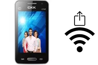 Generar QR con la clave Wifi en un CKK-mobile CKK mobile C707