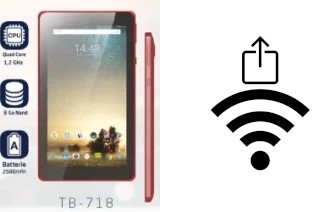 Generar QR con la clave Wifi en un Condor TB718