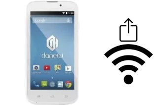 Generar QR con la clave Wifi en un Danew Konnect 450