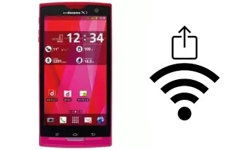 Generar QR con la clave Wifi en un DoCoMo F-05D