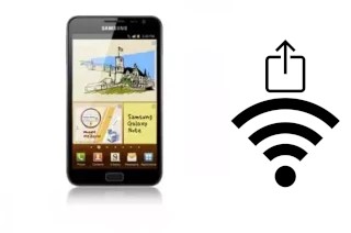 Generar QR con la clave Wifi en un DoCoMo SC-05D