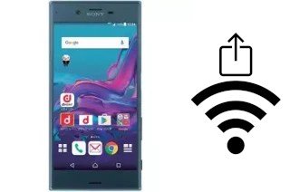 Generar QR con la clave Wifi en un DoCoMo SO-01J