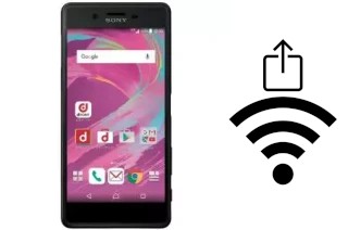 Generar QR con la clave Wifi en un DoCoMo SO-04H