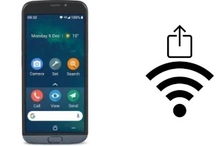 Generar QR con la clave Wifi en un Doro 8050