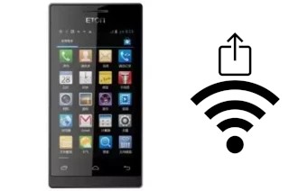 Generar QR con la clave Wifi en un Eton T850