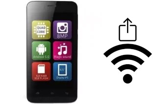 Generar QR con la clave Wifi en un Evolio M4 Magic