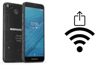 Generar QR con la clave Wifi en un Fairphone 3