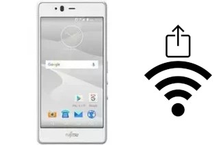 Generar QR con la clave Wifi en un Fujitsu Arrows M04