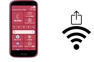 Generar QR con la clave Wifi en un Fujitsu F-52B