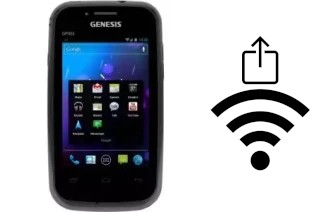Generar QR con la clave Wifi en un Genesis GP-353