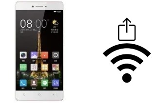 Generar QR con la clave Wifi en un Gionee F100L