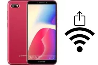 Generar QR con la clave Wifi en un Gionee F205 Pro