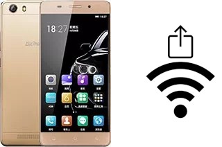 Generar QR con la clave Wifi en un Gionee Marathon M5 lite