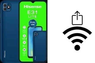 Generar QR con la clave Wifi en un HiSense E31 LITE