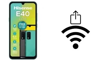 Generar QR con la clave Wifi en un HiSense E40 LITE