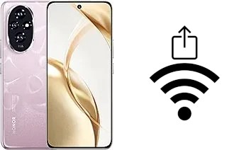 Generar QR con la clave Wifi en un Honor 200