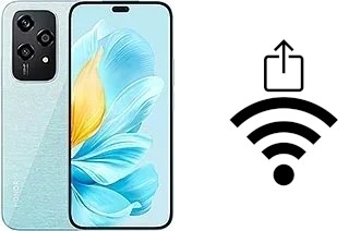 Generar QR con la clave Wifi en un Honor 200 Lite