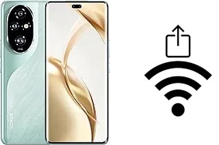 Generar QR con la clave Wifi en un Honor 200 Pro