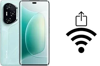 Generar QR con la clave Wifi en un Honor 300 Pro
