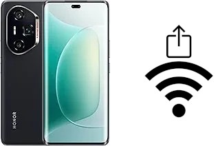Generar QR con la clave Wifi en un Honor 300 Ultra