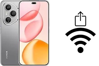 Generar QR con la clave Wifi en un Honor 400 Pro