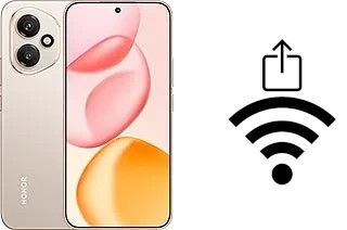 Generar QR con la clave Wifi en un Honor 400