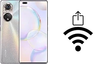 Generar QR con la clave Wifi en un Honor 50 Pro
