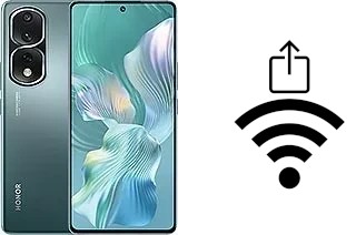 Generar QR con la clave Wifi en un Honor 80 Pro Flat