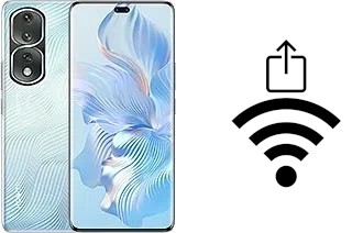 Generar QR con la clave Wifi en un Honor 80 Pro
