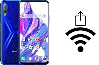 Generar QR con la clave Wifi en un Honor 9X (China)