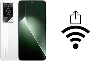 Generar QR con la clave Wifi en un Honor GT