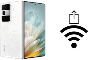 Generar QR con la clave Wifi en un Honor Magic Vs3