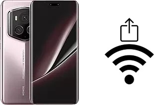Generar QR con la clave Wifi en un Honor Magic6 RSR Porsche Design