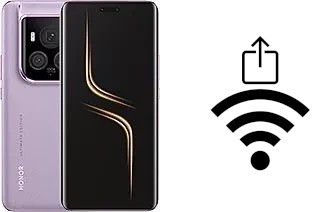 Generar QR con la clave Wifi en un Honor Magic6 Ultimate