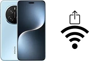Generar QR con la clave Wifi en un Honor Magic7 Pro