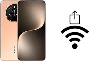 Generar QR con la clave Wifi en un Honor Magic7