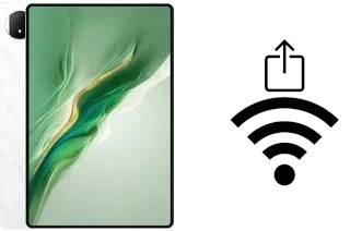 Generar QR con la clave Wifi en un Honor MagicPad 2 12.3