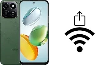 Generar QR con la clave Wifi en un Honor X7c