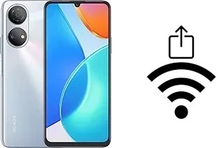 Generar QR con la clave Wifi en un Honor Play 30 Plus