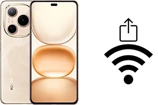 Generar QR con la clave Wifi en un Honor Power