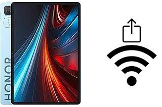 Generar QR con la clave Wifi en un Honor Tablet GT